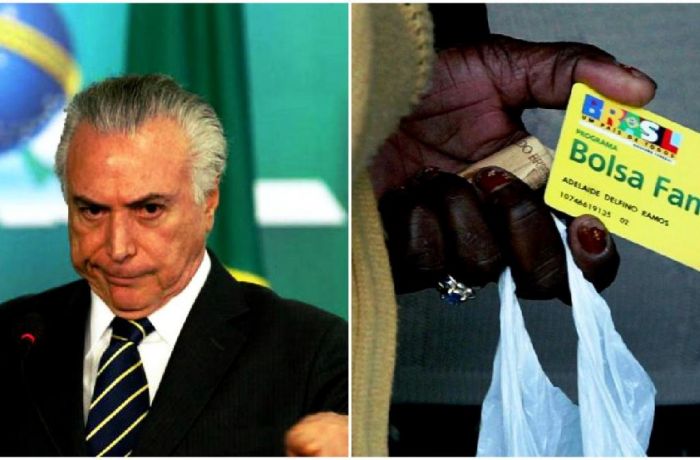 Com rombo nas contas públicas, Temer corta pela metade Bolsa Família